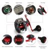 6.3:1 13+1BB Fishing Reel Left / Right Hand Low Profile Line Counter Fishing Tackle Gear with Digital Display Carretilha Pesca - Image 2