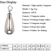 2pcs Fishing Weight Tungsten Carolina Rig - Image 3