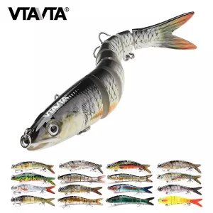 Realistic Jointed Crankbait Swimbait